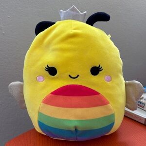 Squishmallow Sunny The Rainbow Queen Bumblebee